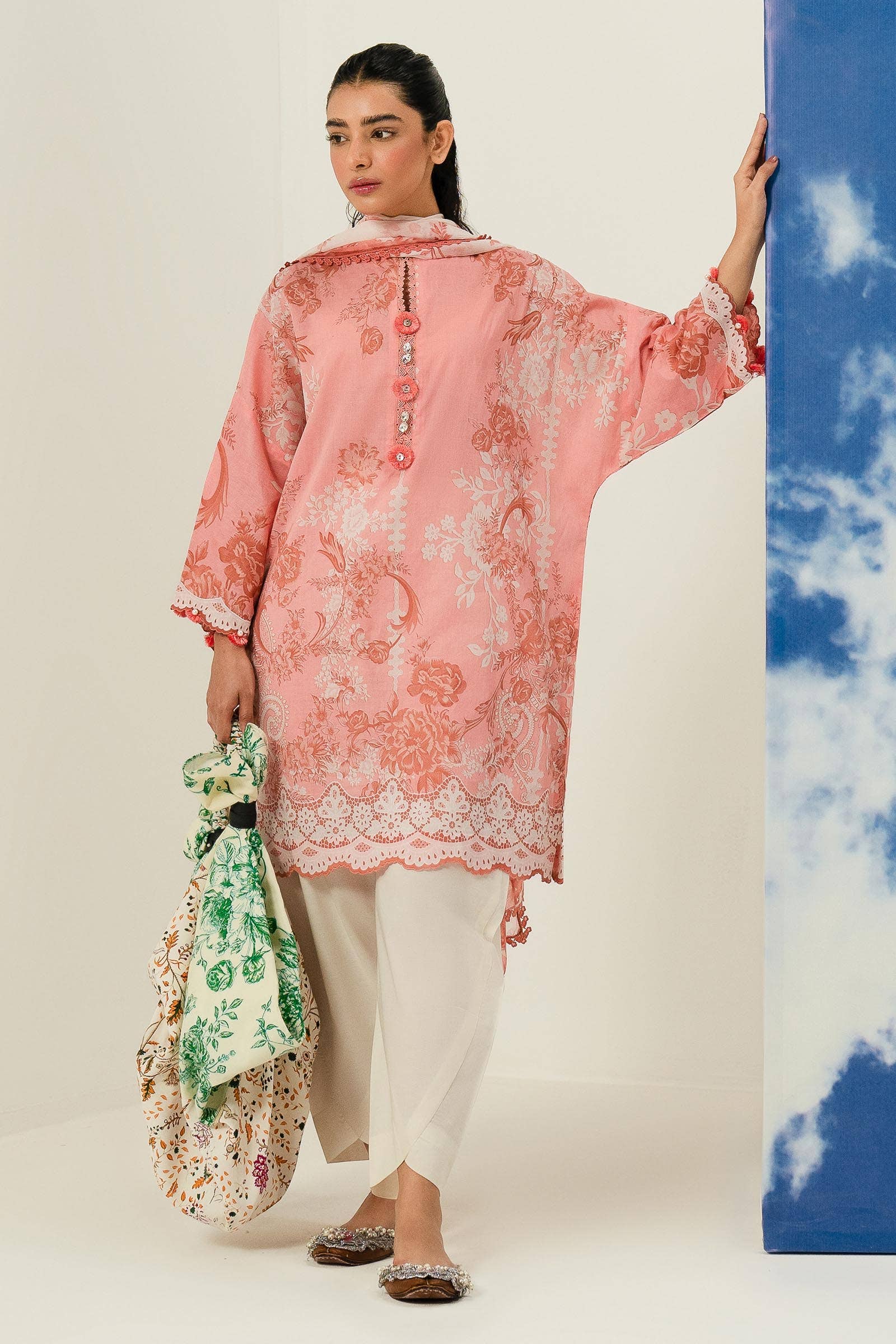 Sana Safinaz | Mahay Summer Lawn 24 | S-32 - House Of Hania