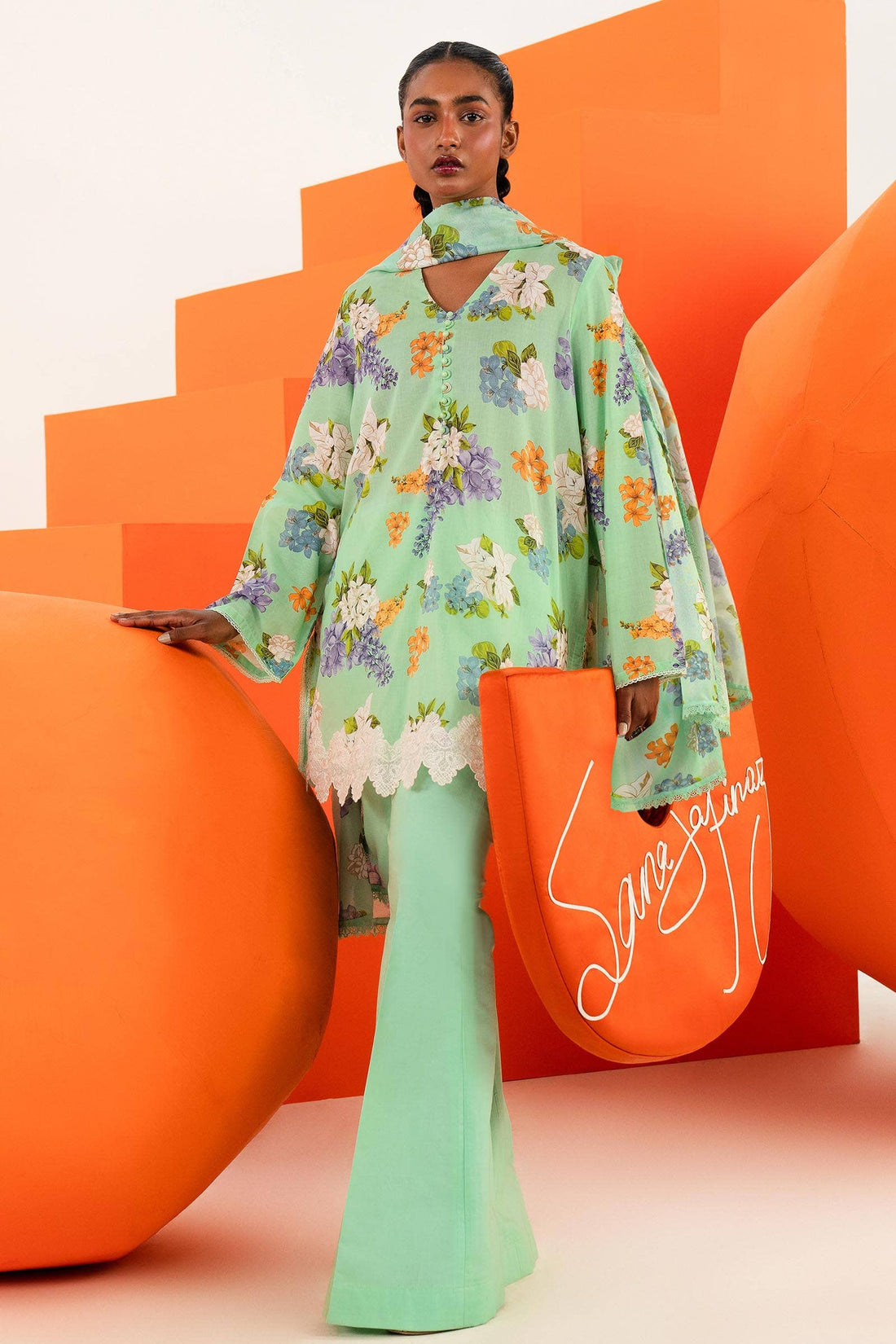 Sana Safinaz | Mahay Summer Lawn 24 | S-34 - House Of Hania