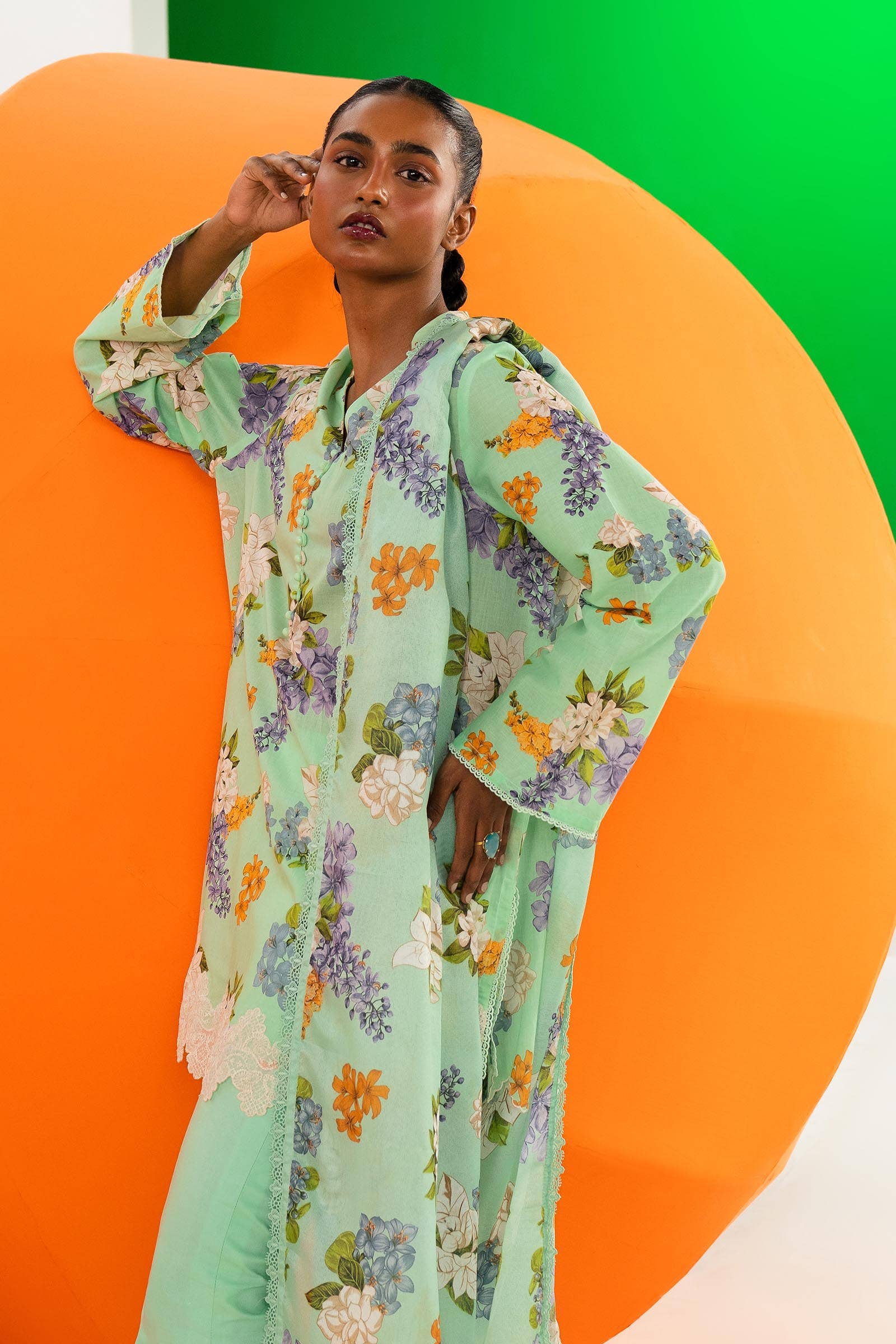 Sana Safinaz | Mahay Summer Lawn 24 | S-34 - House Of Hania