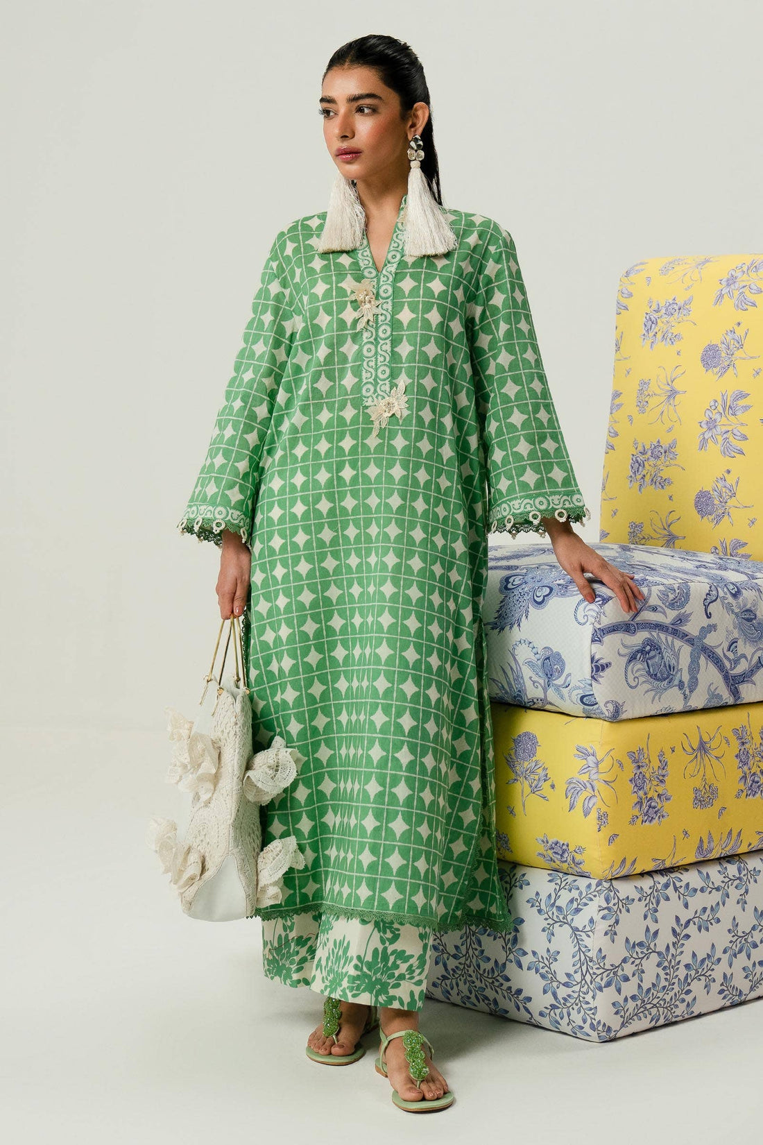 Sana Safinaz | Mahay Summer Lawn 24 | S-37 - House Of Hania