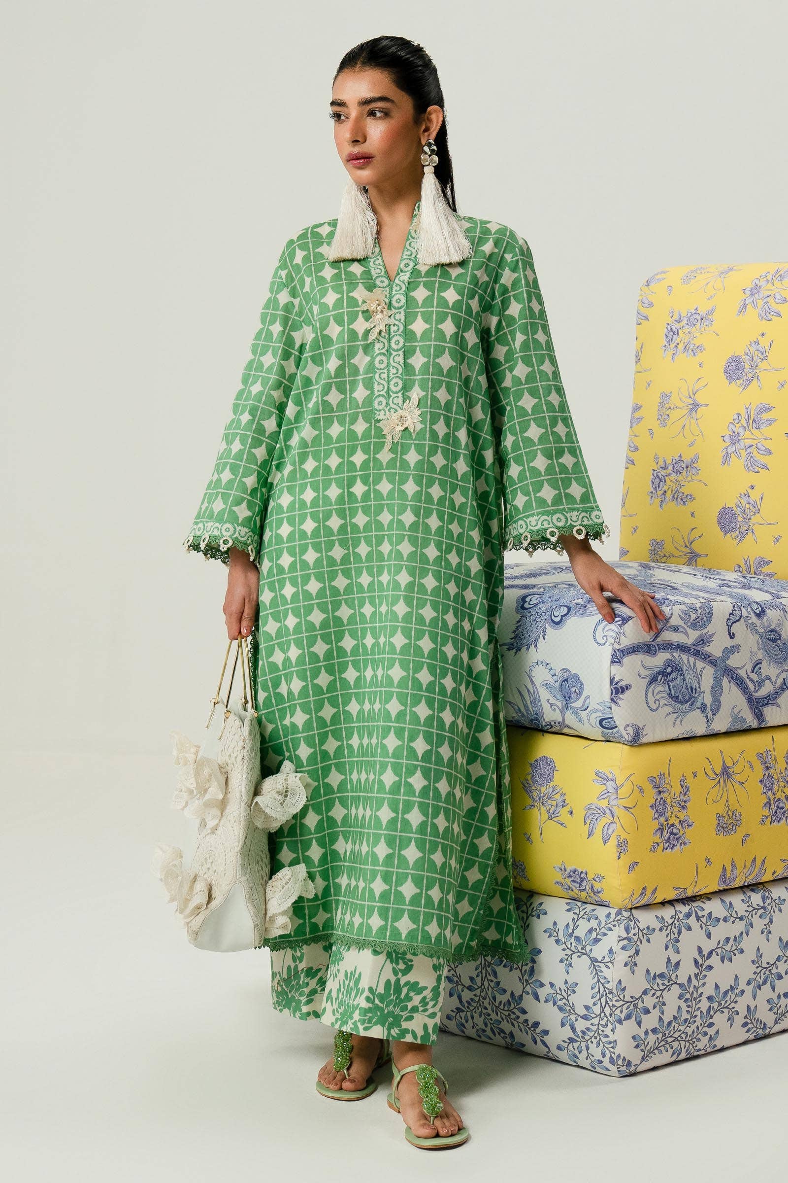 Sana Safinaz | Mahay Summer Lawn 24 | S-37 - House Of Hania