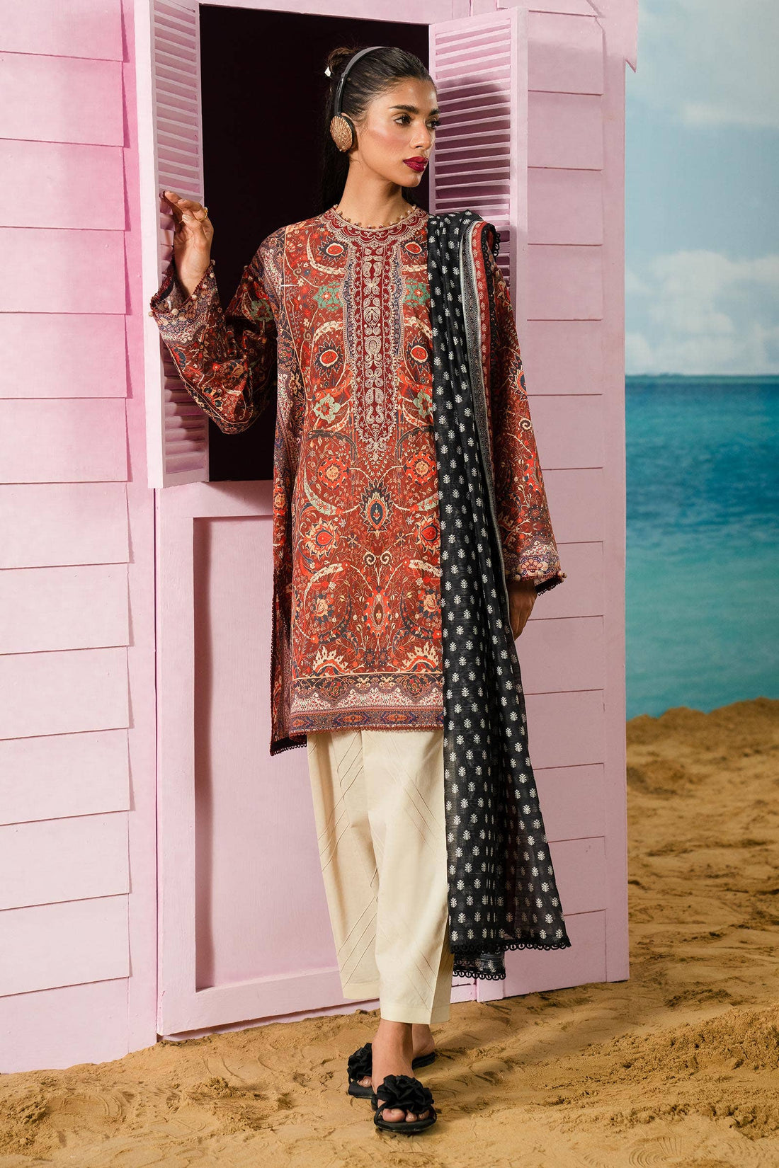 Sana Safinaz | Mahay Summer Lawn 24 | S-42 - House Of Hania