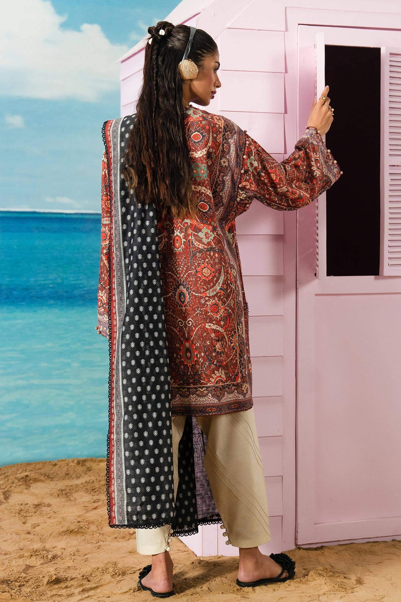 Sana Safinaz | Mahay Summer Lawn 24 | S-42 - House Of Hania