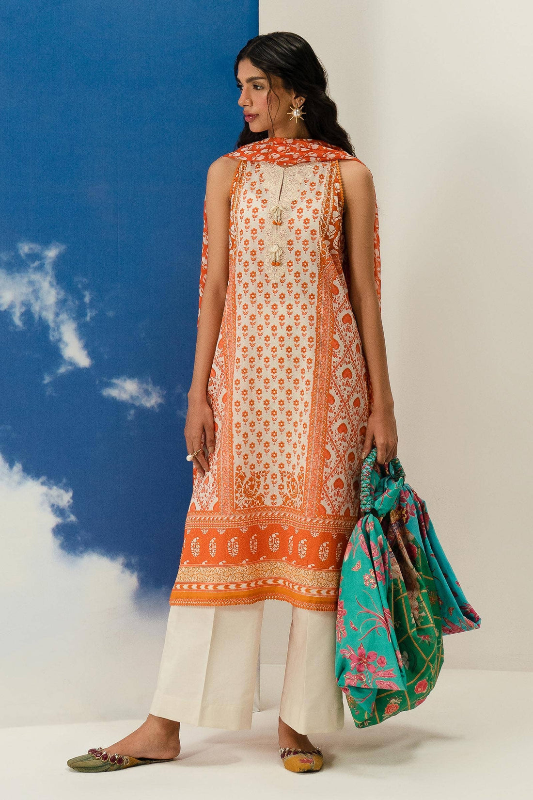 Sana Safinaz | Mahay Summer Lawn 24 | S-43 - House Of Hania