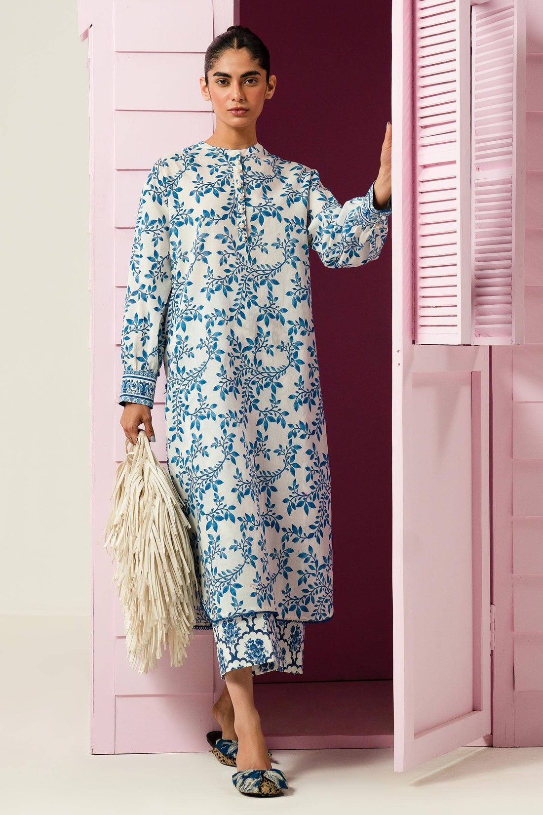 Sana Safinaz | Mahay Summer Lawn 24 | S-46 - House Of Hania