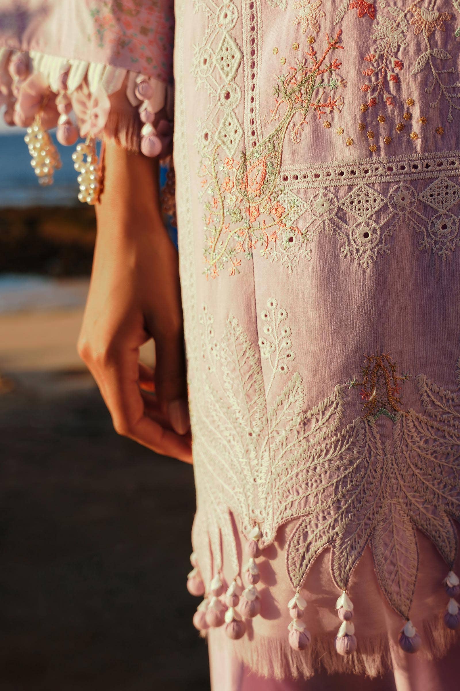 Sana Safinaz | Muzlin Spring 24 | M241-009B-DF - House Of Hania