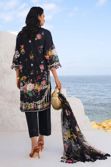 Sana Safinaz | Muzlin Spring 24 | M241-012B-CI - House Of Hania