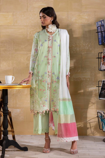 Sana Safinaz | Muzlin Spring 25 | M251-008A-3DG - House Of Hania