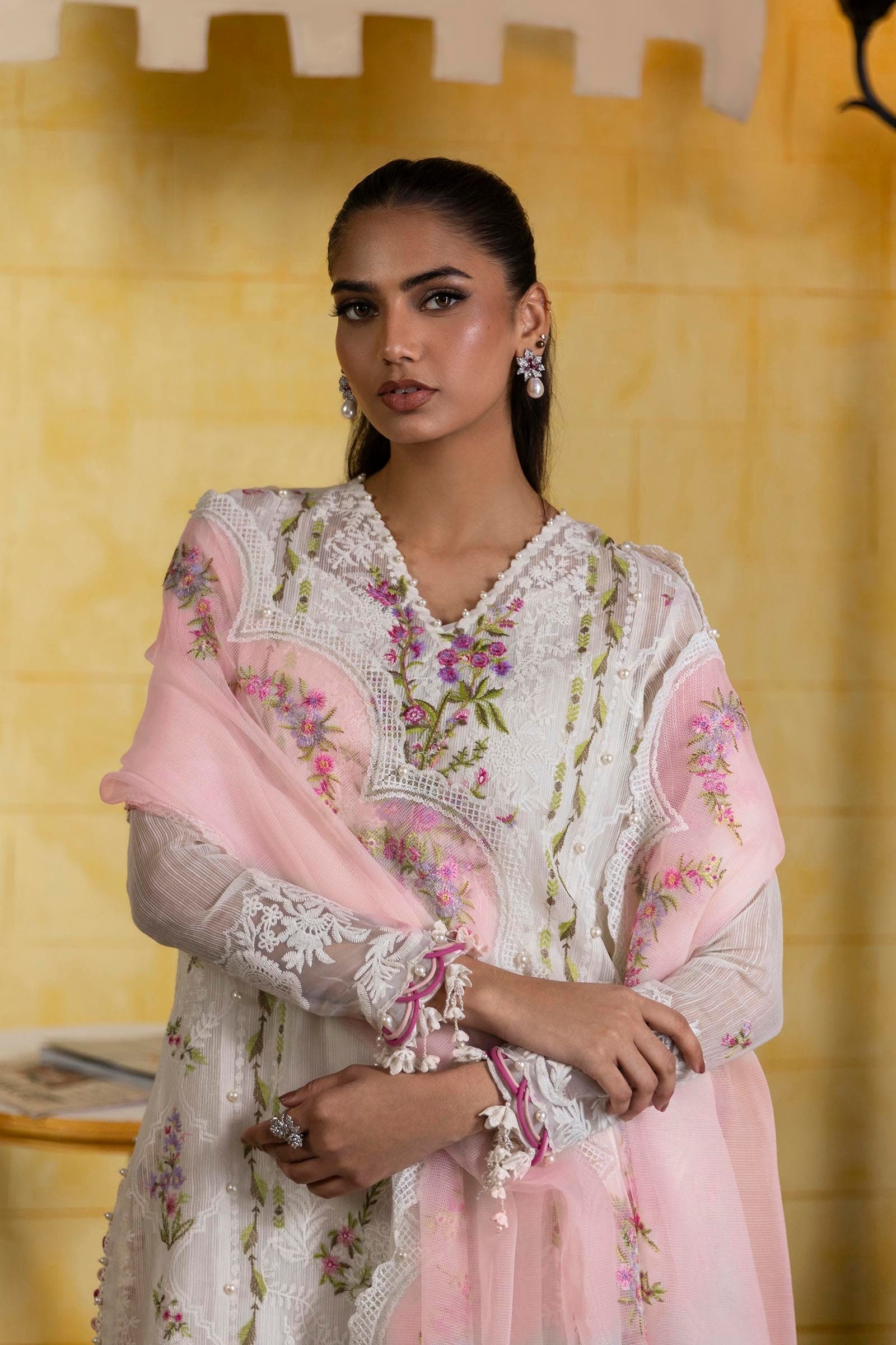 Sana Safinaz | Muzlin Spring 25 | M251-009A-3CT - House Of Hania