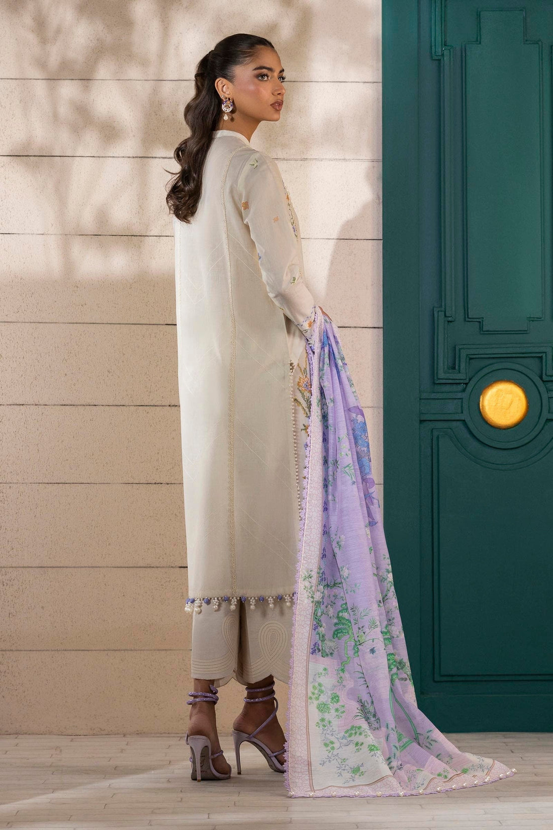 Sana Safinaz | Muzlin Spring 25 | M251-012A-3CV - House Of Hania