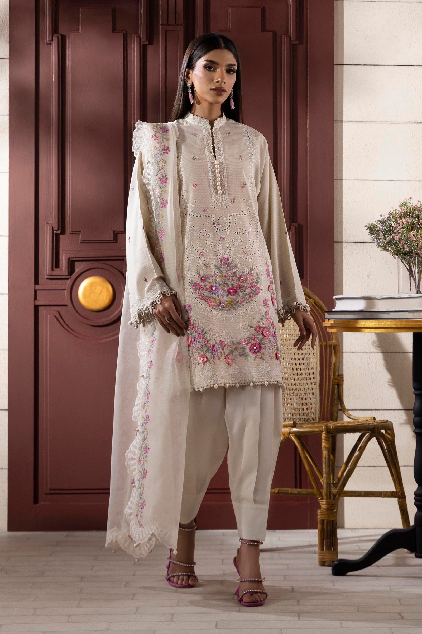 Sana Safinaz | Muzlin Spring 25 | M251-014A-3CT - House Of Hania
