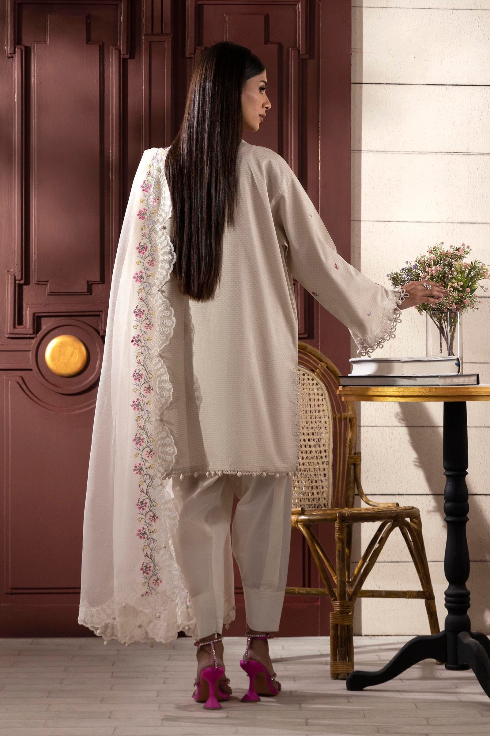 Sana Safinaz | Muzlin Spring 25 | M251-014A-3CT - House Of Hania