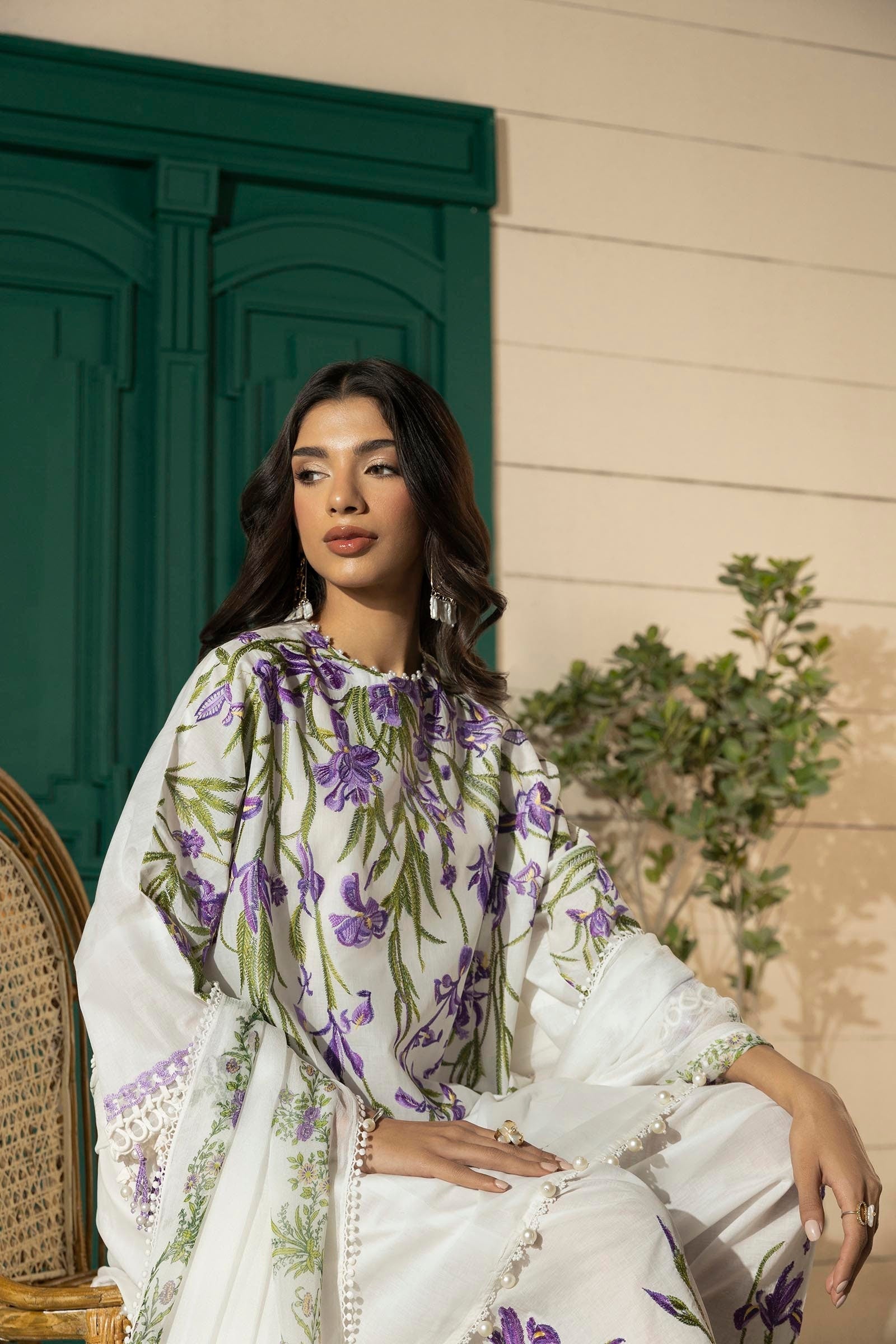 Sana Safinaz | Muzlin Spring 25 | M251-017A-3CJ - House Of Hania