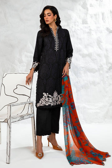Sana Safinaz | Muzlin Summer 24 | 003A-CI - House Of Hania