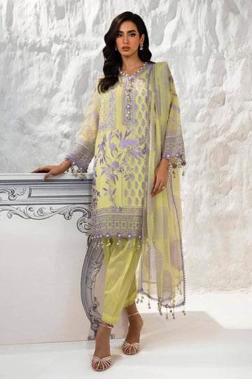 Sana Safinaz | Muzlin Summer 24 | 010A-CT - House Of Hania