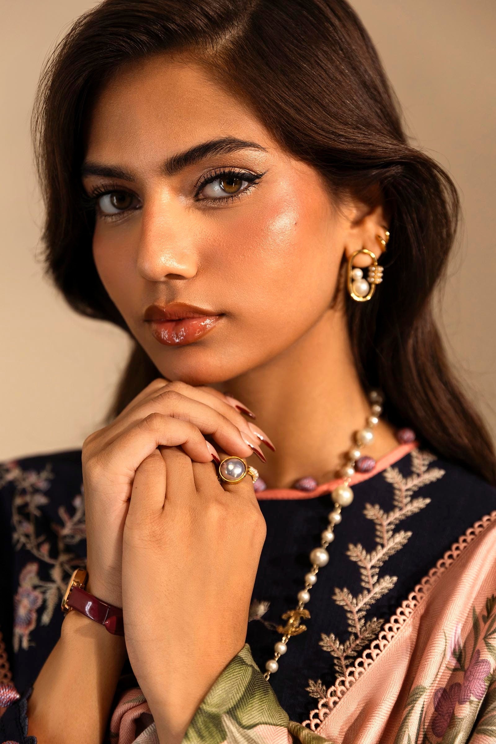 Sana Safinaz | Muzlin Winter 2024 |  M243-006A-3AP - House Of Hania