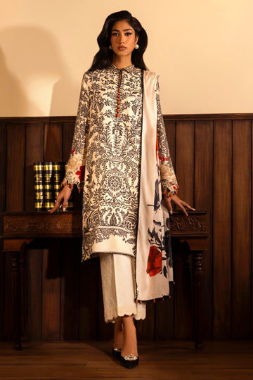 Sana Safinaz | Muzlin Winter 2024 | M243-019A-3DB - House Of Hania