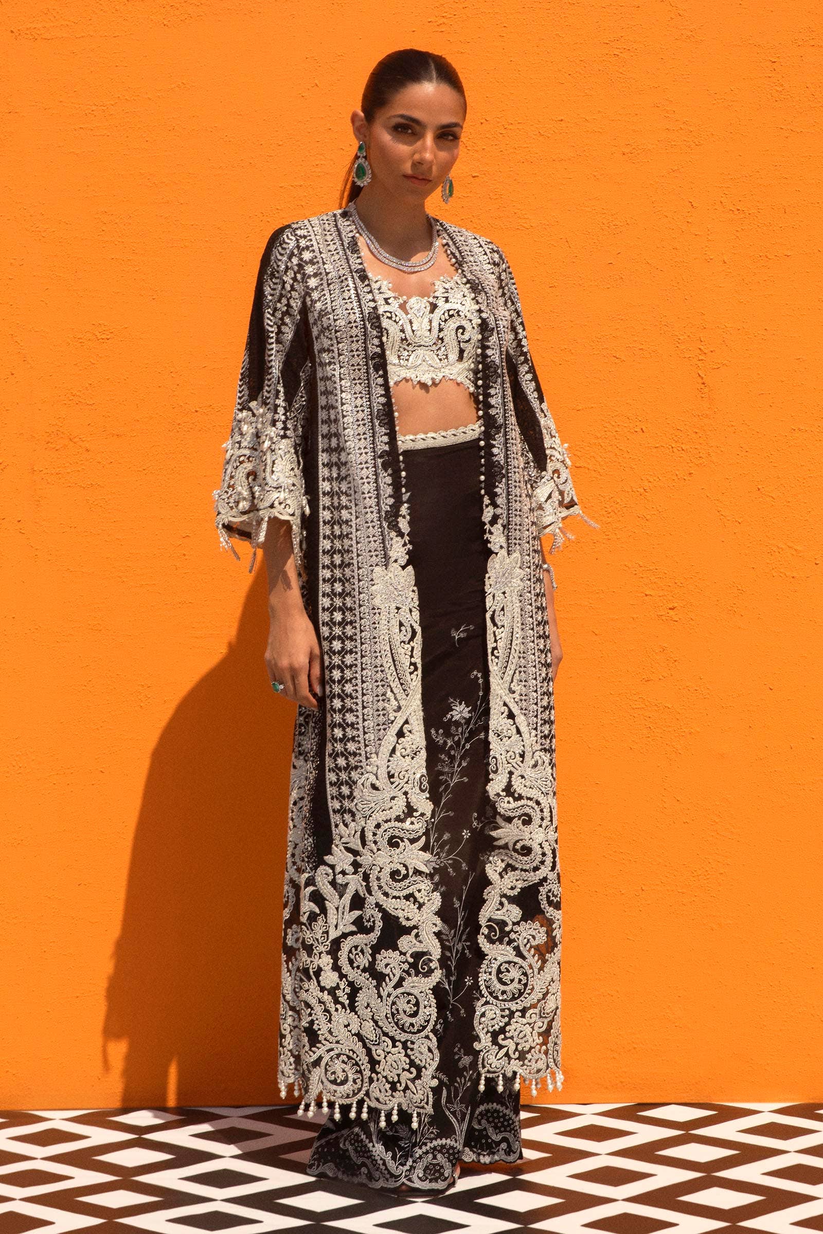 Sana Safinaz | Nura Festive 24 | N241-005-3CJ - House Of Hania