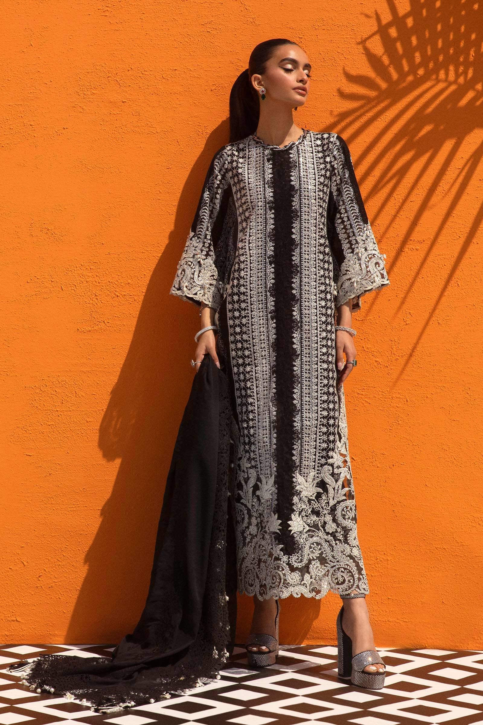 Sana Safinaz | Nura Festive 24 | N241-005-3CJ - House Of Hania