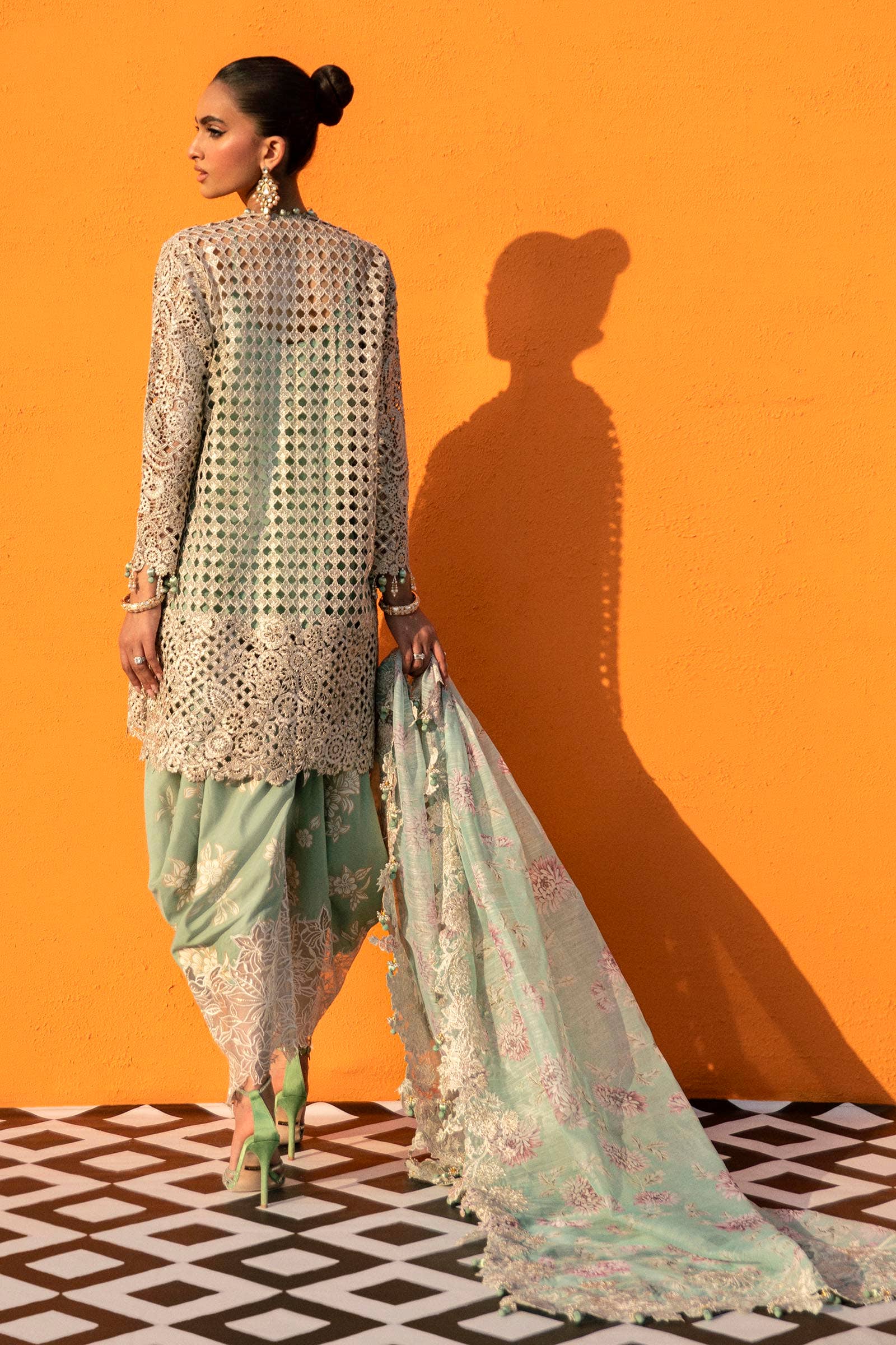 Sana Safinaz | Nura Festive 24 | N241-007-3CV - House Of Hania