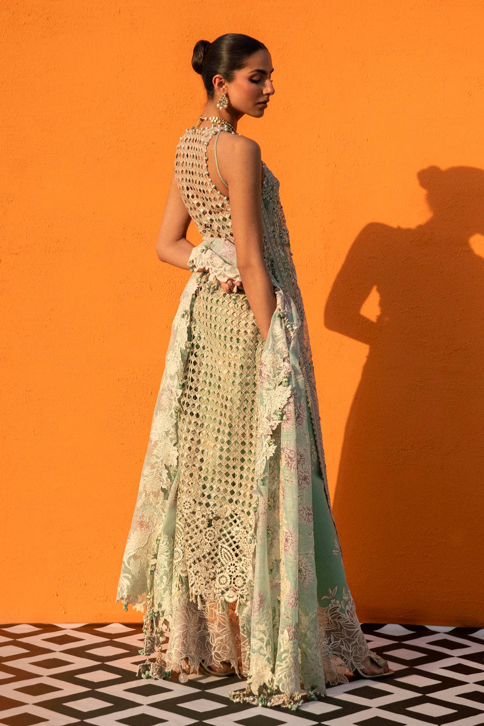 Sana Safinaz | Nura Festive 24 | N241-007-3CV - House Of Hania