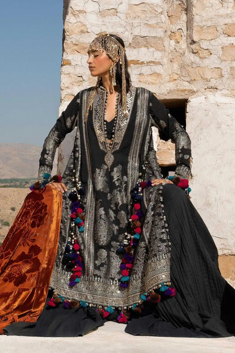 Sana Safinaz | Winter Luxury 23 | S231-001A-DF - House Of Hania