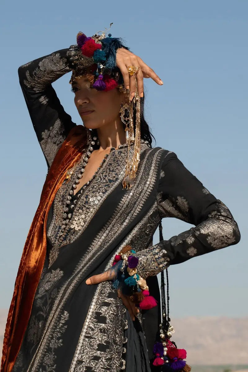 Sana Safinaz | Winter Luxury 23 | S231-001A-DF - House Of Hania