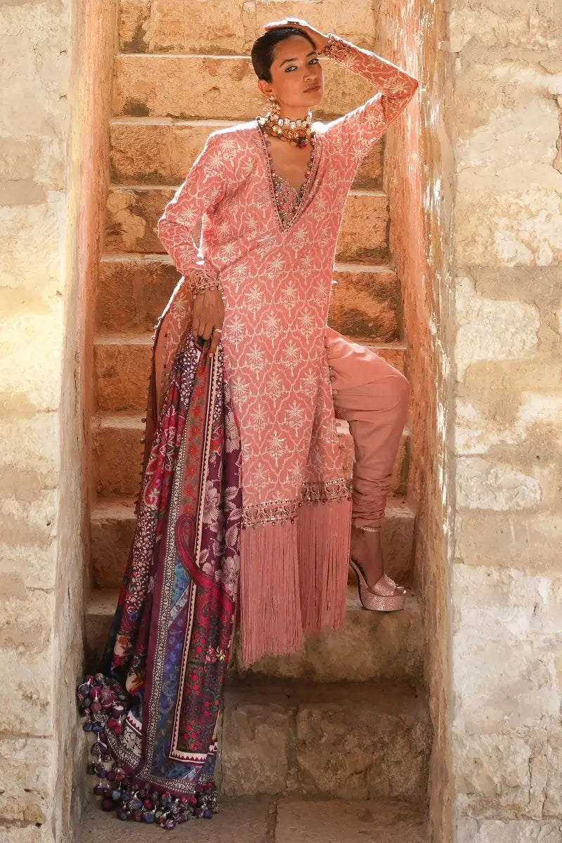 Sana Safinaz | Winter Luxury 23 | S231-002B-CP - House Of Hania