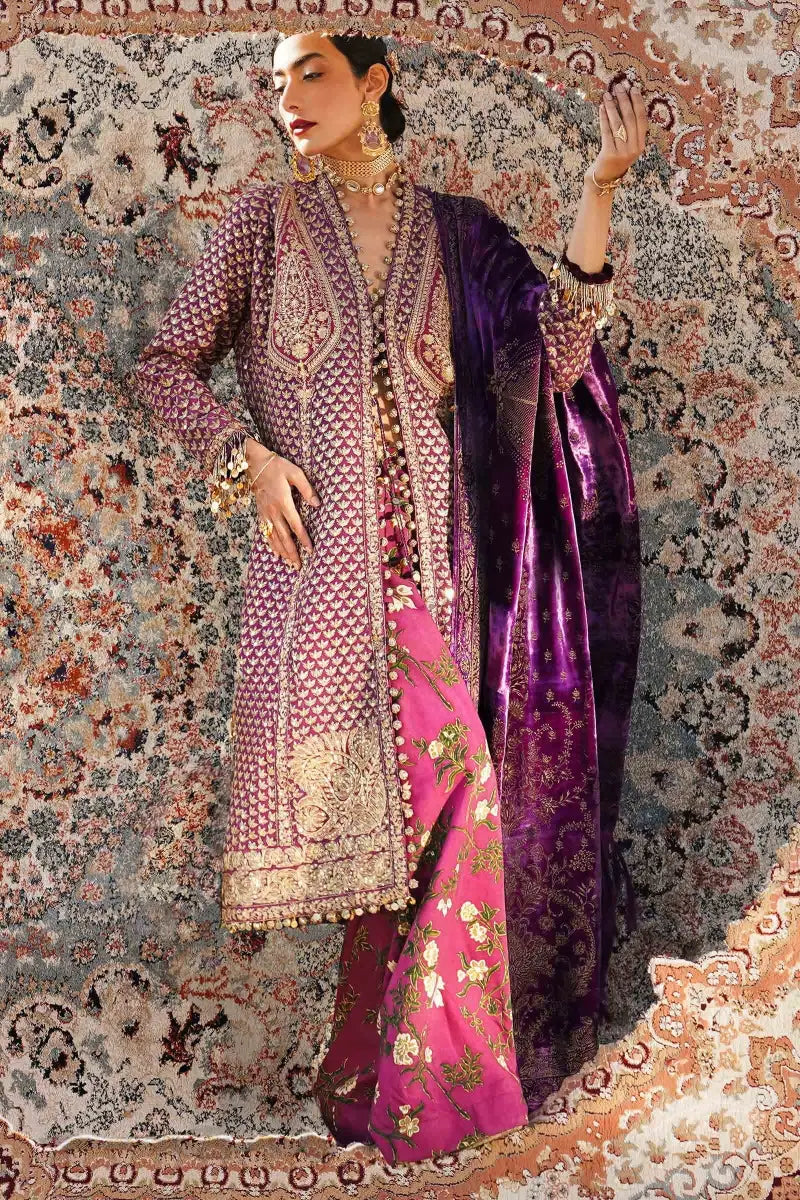 Sana Safinaz | Winter Luxury 23 | S231-007B-DE - House Of Hania