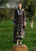 Sardinia | Printkari Lawn Edit 25 | Black Lotus - House Of Hania