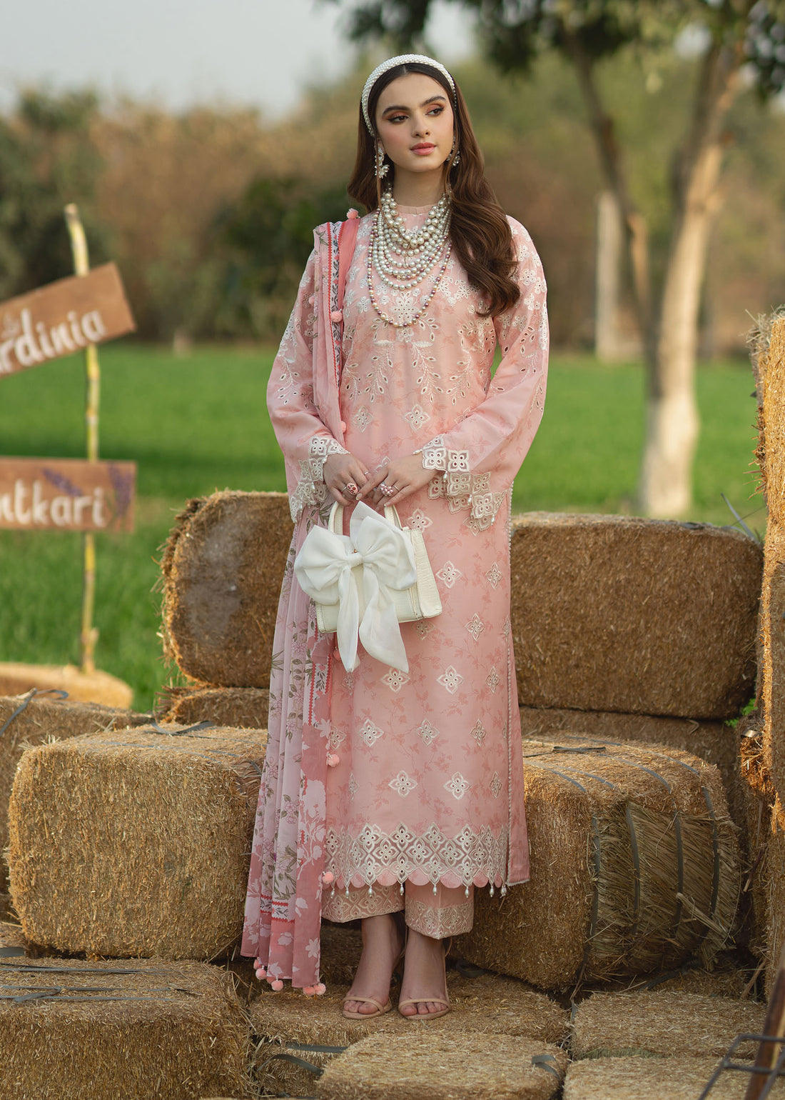 Sardinia | Printkari Lawn Edit 25 | Dahlia - House Of Hania