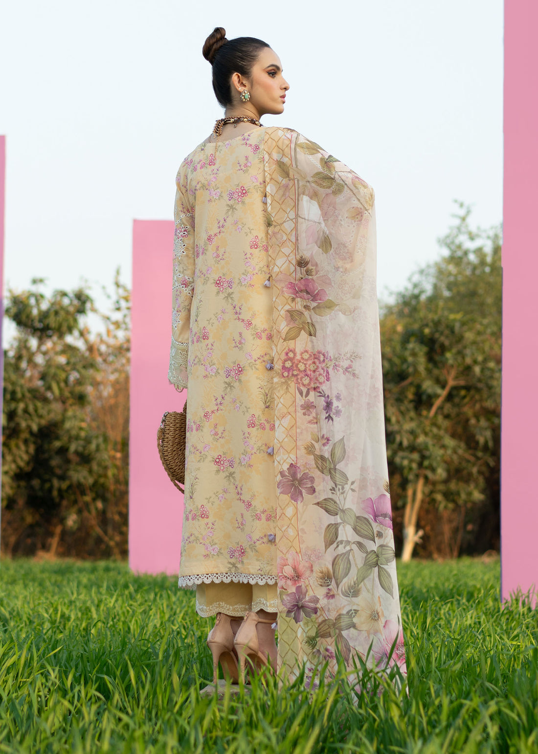 Sardinia | Printkari Lawn Edit 25 |  Sunflower - House Of Hania