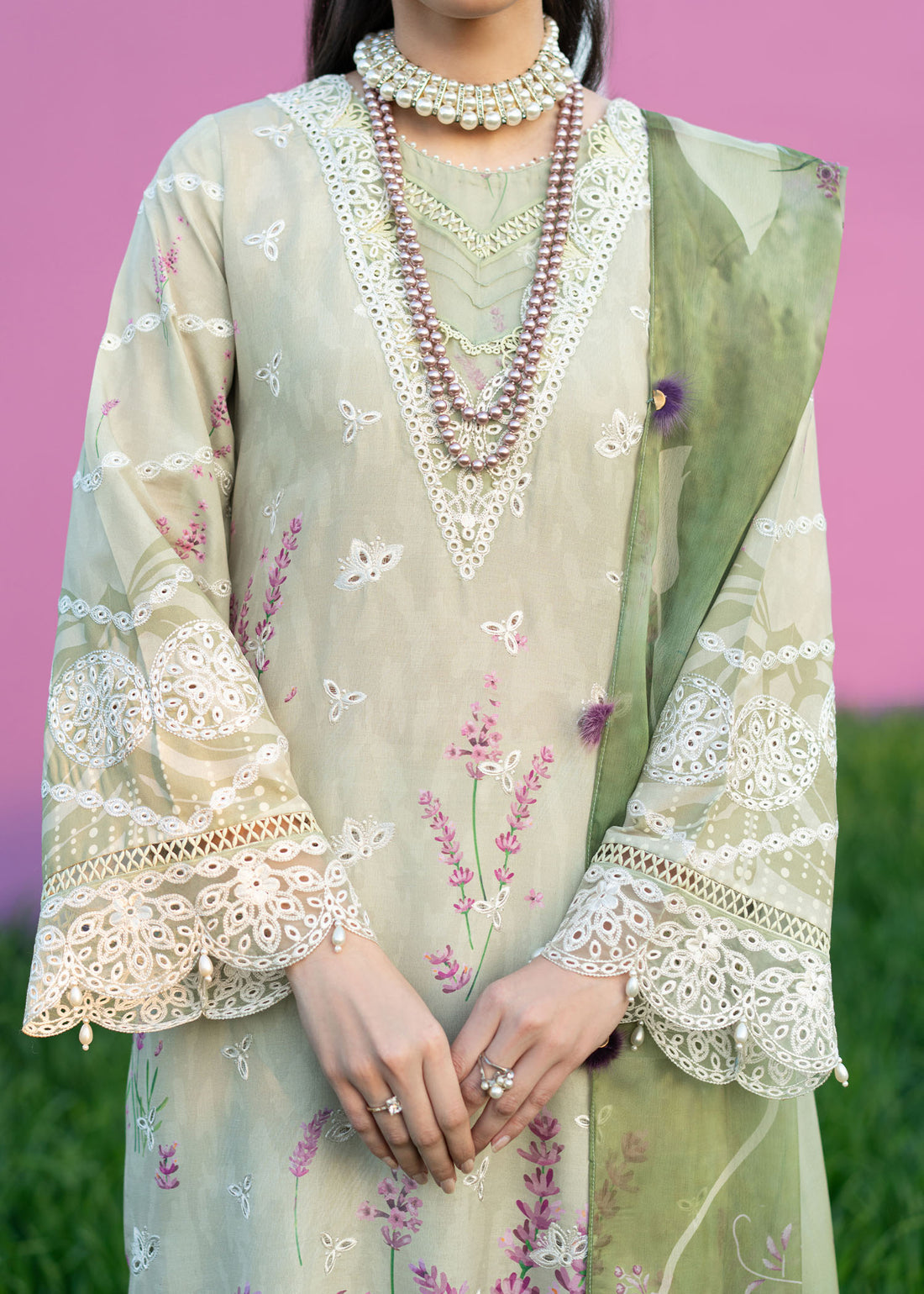 Sardinia | Printkari Lawn Edit 25 | Zinnia - House Of Hania