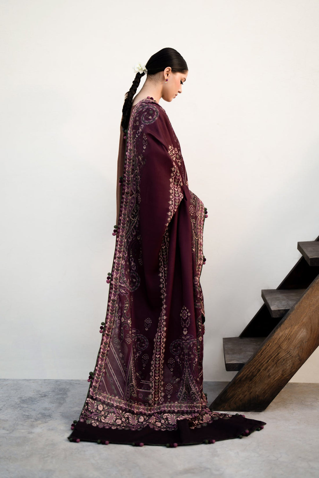 Xenia Formals | Dhoop Kinaray Winter Shawl 24 | PAKOL - House Of Hania