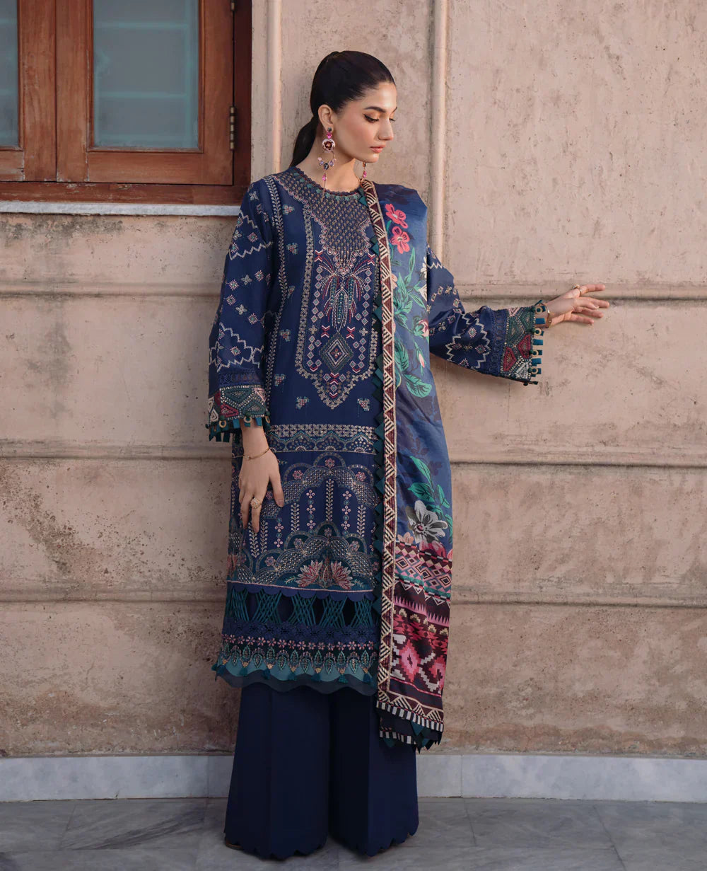 Xenia Formals | Lawn Collection 24 | Aali - House Of Hania