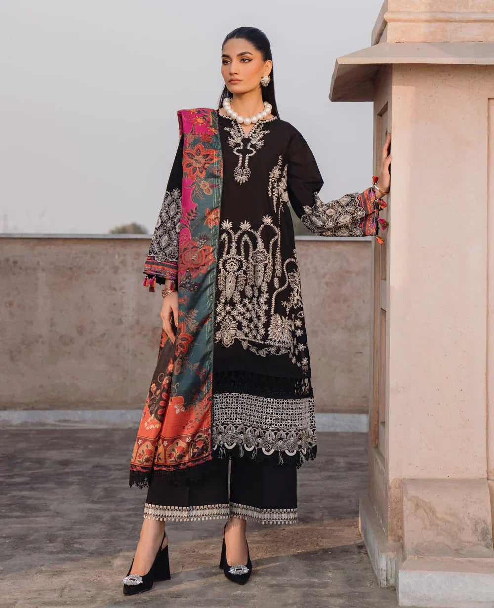 Xenia Formals | Lawn Collection 24 | Adan - House Of Hania