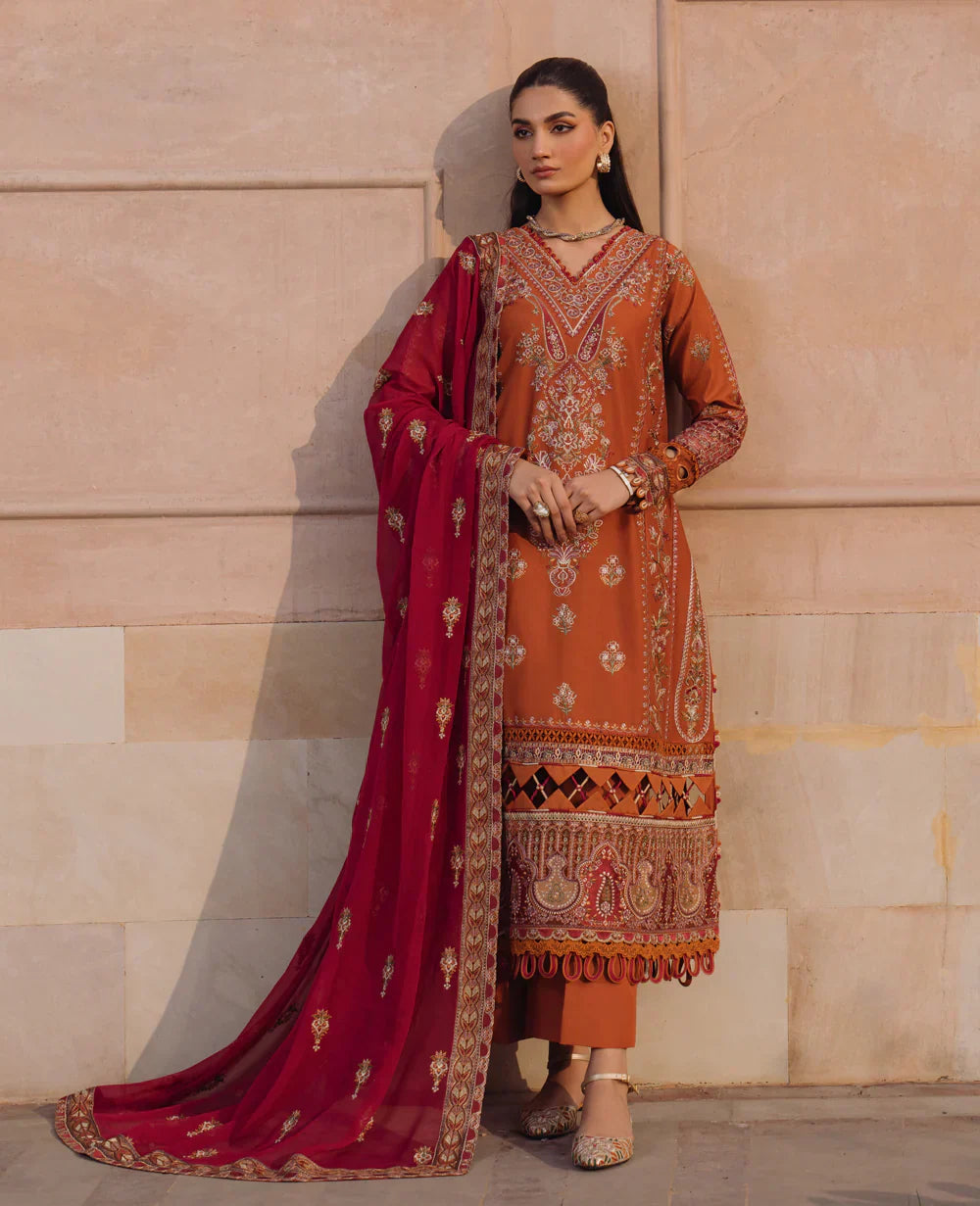 Xenia Formals | Lawn Collection 24 | Zafeerah - House Of Hania