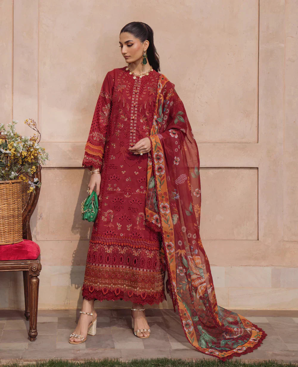 Xenia Formals | Lawn Collection 24 | Zeba - House Of Hania
