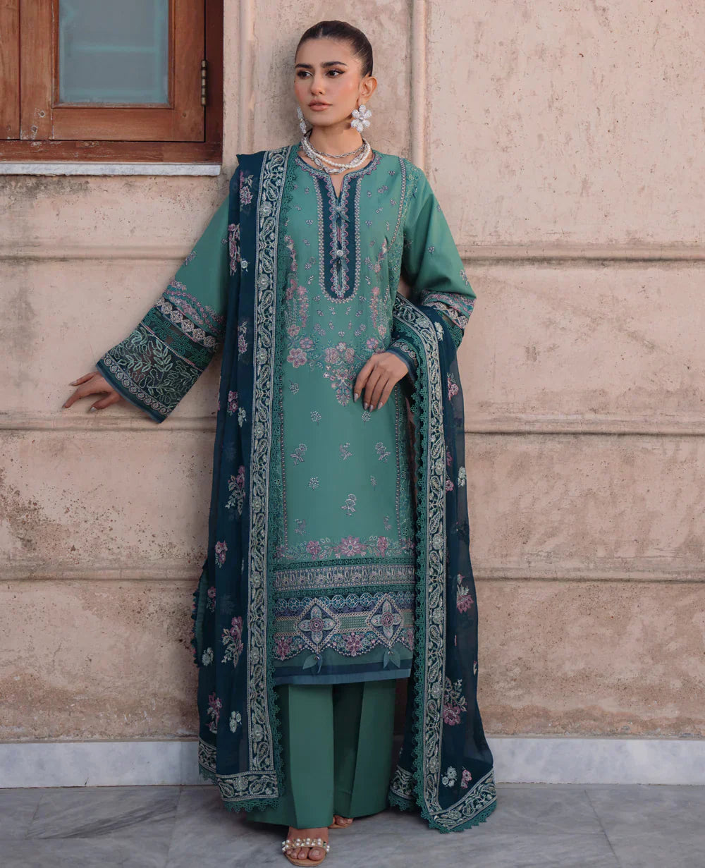 Xenia Formals | Lawn Collection 24 | Zevah - House Of Hania