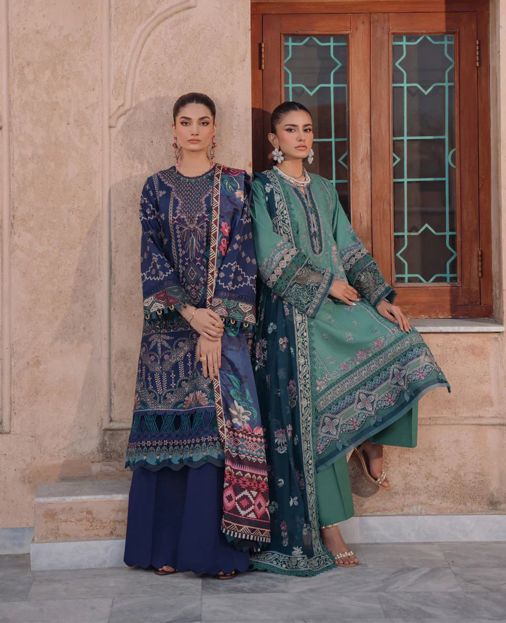 Xenia Formals | Lawn Collection 24 | Zevah - House Of Hania