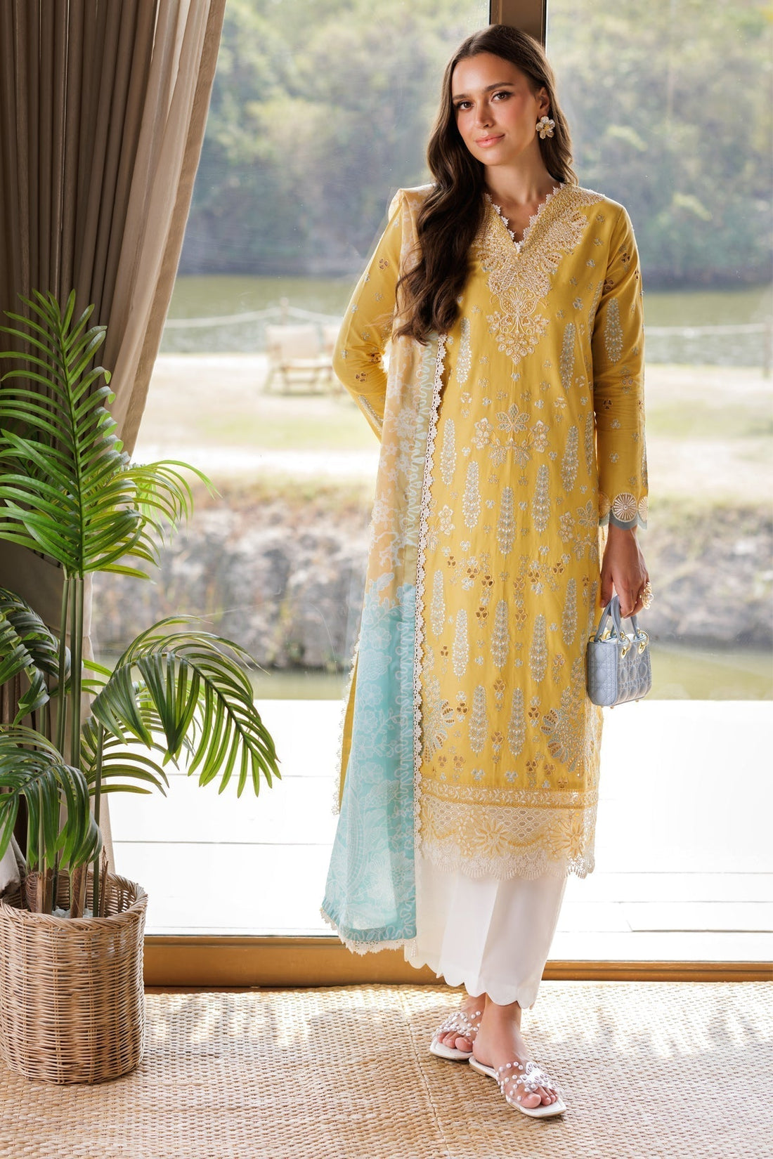 Xenia Formals | Luxury Lawn 25 | SINSEAD - House Of Hania