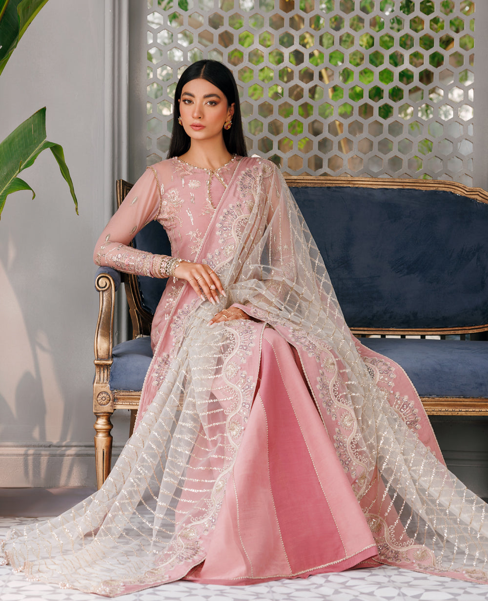 Xenia Formals | Raahi Luxury Formals | TAUPE - House Of Hania
