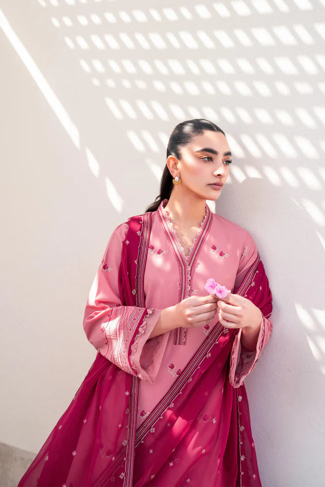 Xenia | Summer Away'25-Lawn | COTTON CANDY - House Of Hania