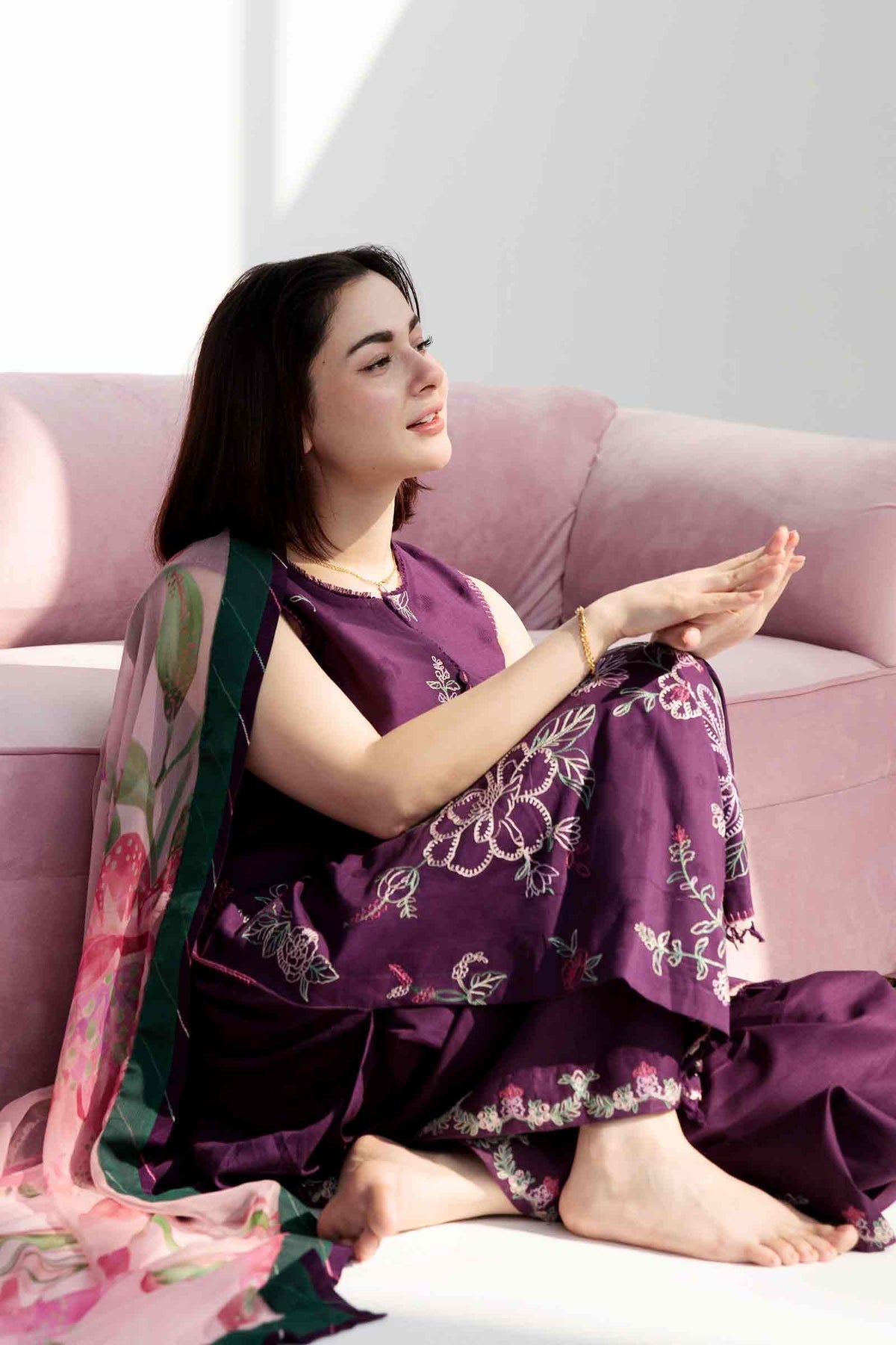 ZARA SHAHJAHAN COCO LAWN COLLECTION 2023 Z23-8B - House Of Hania