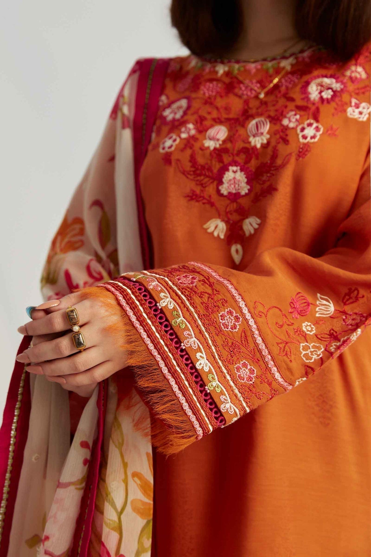 ZARA SHAHJAHAN-ZCE23-10B-COCO LAWN VOLUME ll 2023 - House Of Hania