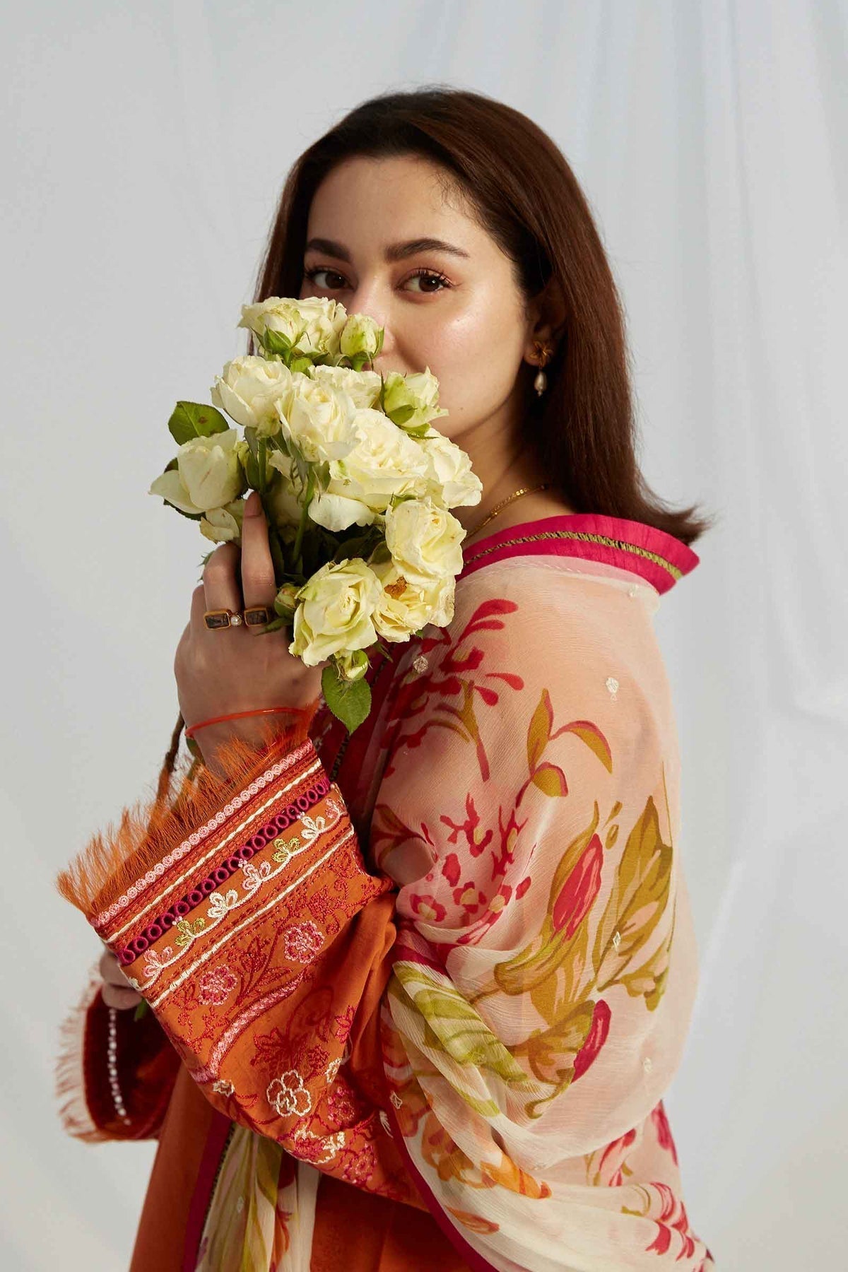 ZARA SHAHJAHAN-ZCE23-10B-COCO LAWN VOLUME ll 2023 - House Of Hania