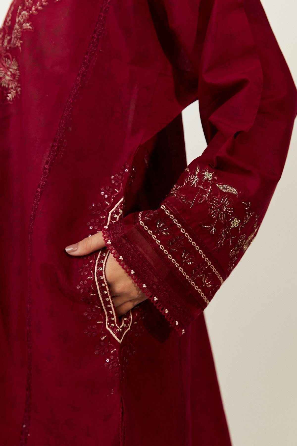 ZARA SHAHJAHAN-ZCE23-1A-COCO LAWN VOLUME ll 2023 - House Of Hania