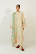 ZARA SHAHJAHAN-ZCE23-2A-COCO LAWN VOLUME ll 2023 - House Of Hania