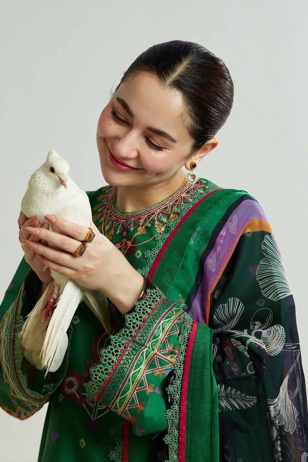 ZARA SHAHJAHAN-ZCE23-5B-COCO LAWN VOLUME ll 2023 - House Of Hania