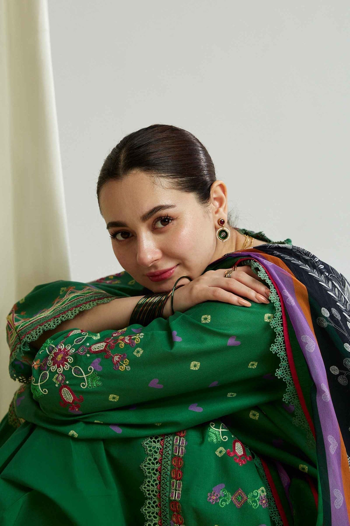 ZARA SHAHJAHAN-ZCE23-5B-COCO LAWN VOLUME ll 2023 - House Of Hania